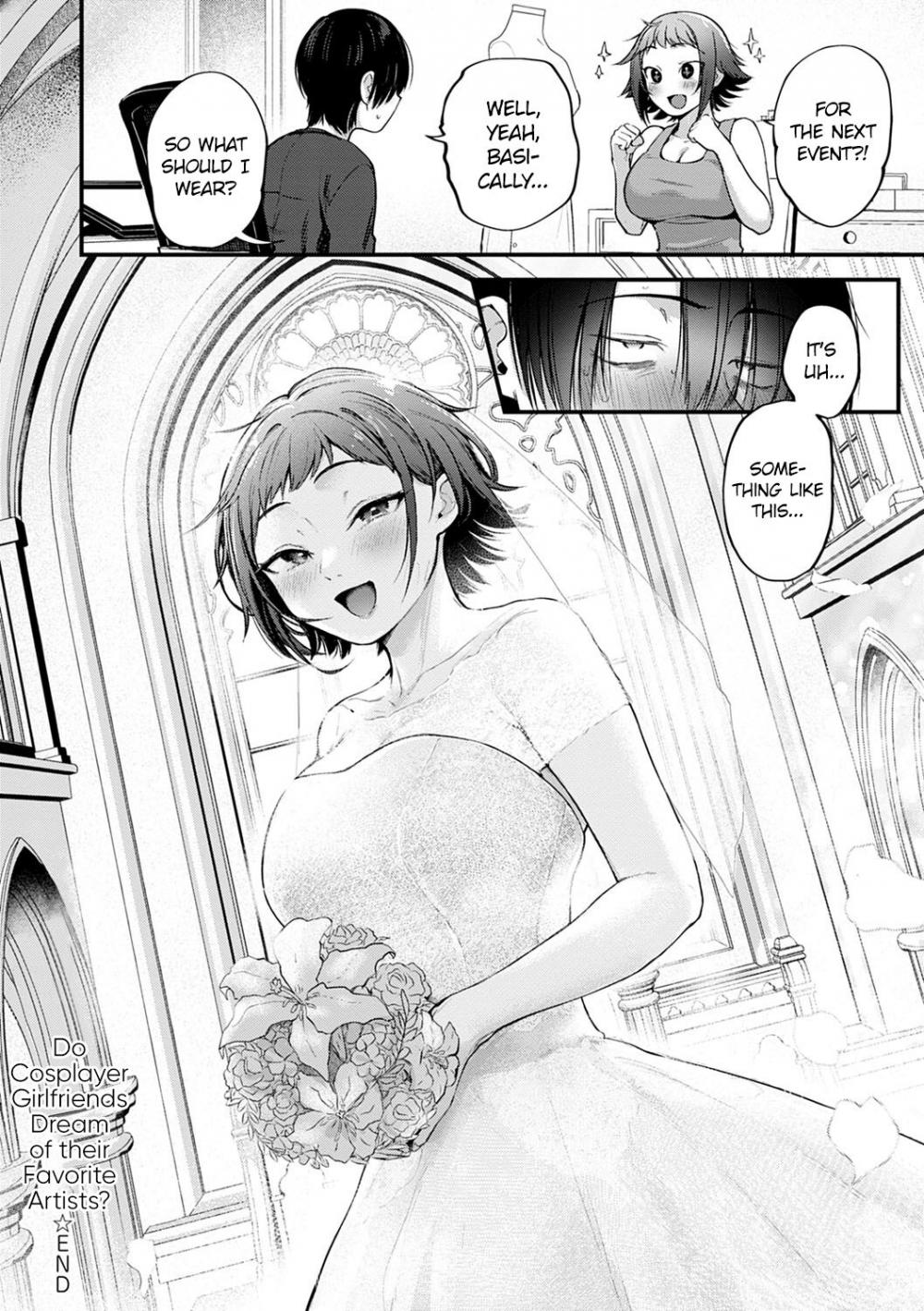 Hentai Manga Comic-Do Cosplayer Girlfriends Dream of Their Favorite Artists?-Read-34